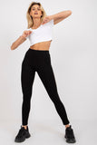Black Mesh Insert Leggings for Stylish Comfort and Versatility