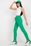 High Waist Sweatpants with Pockets and Tie Detail