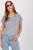 Elegant Short Sleeve Blouse with Decorative Bow