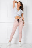 Chic High-Waist Slim Leg Sweatpants for Women