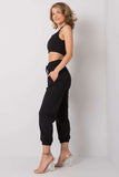 Adjustable Strap Top & Sweatpants Sports Set