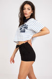 Comfortable Stretch Cotton Blend Top for All Sizes