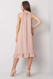 Everyday Frill Hem Summer Dress with Shoulder Straps
