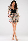 Loose-Fitting High-Waisted Tie-Waist Shorts with Pockets