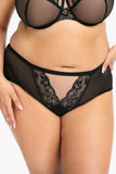 Elegant Tulle and Lace Classic Cut Ladies Panties