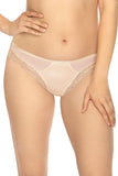 Elegant Mesh & Lace Ladies Panties with Bow Detail