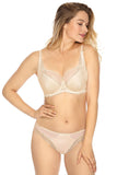 Elegant Mesh & Lace Ladies Panties with Bow Detail