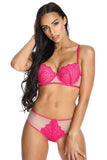 Elegant Push-Up Bra with Removable Magnifying Pads