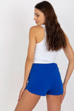 High-Waisted Sweatshorts with Drawstring and Pockets