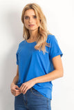 Versatile Ladies Cotton Short Sleeve Round Neck T-Shirt