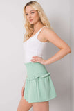 Summer Short Skirt with Wide Elastic Waistband
