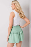 Summer Short Skirt with Wide Elastic Waistband