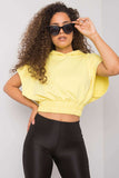 Loose Fit Hooded Ladies' Sweatshirt with Wide Band