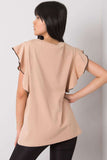 Frill Sleeve Round Neck Blouse for Every Occasion