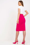 Overlap Front Pencil Cut Skirt for Versatile Styling