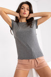 Casual Short Sleeve Round Neck Ladies' T-Shirt