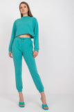 High-Waisted Sweatpants with Side Slip Pockets