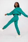 High Rise Sweatpants with Pockets and Drawstring Waist