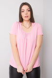 Women's Plus Size Short Sleeve Round Neck T-Shirt