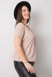 Casual Women's Plus Size Short Sleeve T-Shirt