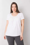 Plus Size Short Sleeve Round Neck T-Shirt for Everyday Wear