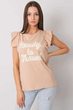Comfortable Stretch Cotton Blend Top - One Size Fits All