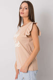 Comfortable Stretch Cotton Blend Top - One Size Fits All
