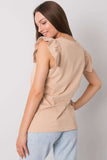 Comfortable Stretch Cotton Blend Top - One Size Fits All