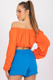 Women's Elastic Waist Shorts with Pockets