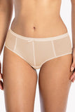 Delicate Mesh Women's Panties with Satin Bow Detail