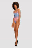 Shiny Rionella Mermaid Costume with High-Cut Bottom
