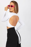 Stylish Cutout Blouse with Long Sleeves and Binding Detail