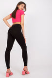 Wide Elastic Waist Sports Leggings for Versatile Styling