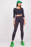 Wide Elastic Waistband Sports Leggings for Versatile Style