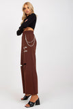 Wide Leg Sweatpants with Side Pockets & Decorative Slits