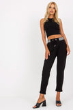 High-Waisted Women's Sweatpants with Elastic Waistband