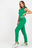 High-Waisted Women's Sweatpants with Elastic Waistband