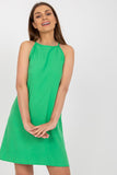 Sleeveless Straight Cut Strapless Dress for Everyday Wear