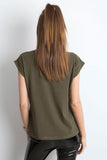 Casual Women's Straight Cut Short Sleeve T-Shirt