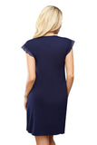 Elegant Lace-Trimmed Viscose Top for Everyday Comfort