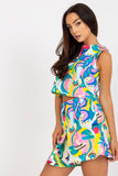 Summer Top and Shorts Set with Decorative Back Detail