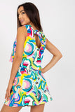 Summer Top and Shorts Set with Decorative Back Detail