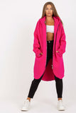 Extended Cut Zippered Hoodie with Side Pockets