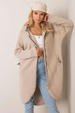 Extended Cut Zippered Hoodie with Side Pockets