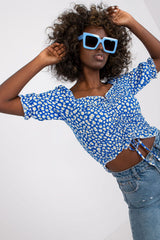 Blouse model 168882 Rue Paris - blue / L