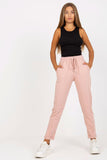 High-Waisted Sweatpants with Pockets and Elastic Waist