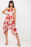 Adjustable Strap Summer Dress with Padded Cups