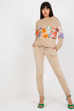 Cozy Sweatshirt and Long Pants Set with Pockets