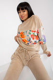 Cozy Sweatshirt and Long Pants Set with Pockets
