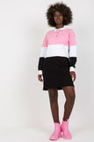 Simple Heart Neckline Long Sleeve Dress for Everyday Wear